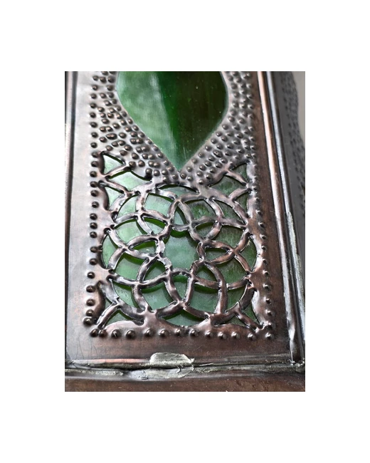 Elongated Moorish Hanging Lantern, c. 1900–1930 – view 3 of 3